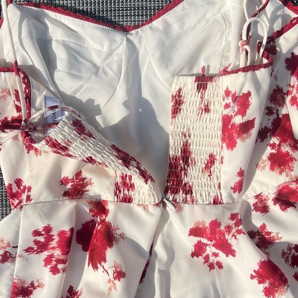 Rihoas Peppi Top Maroon/Cream Size Small Great Condition - Picture 9 of 12